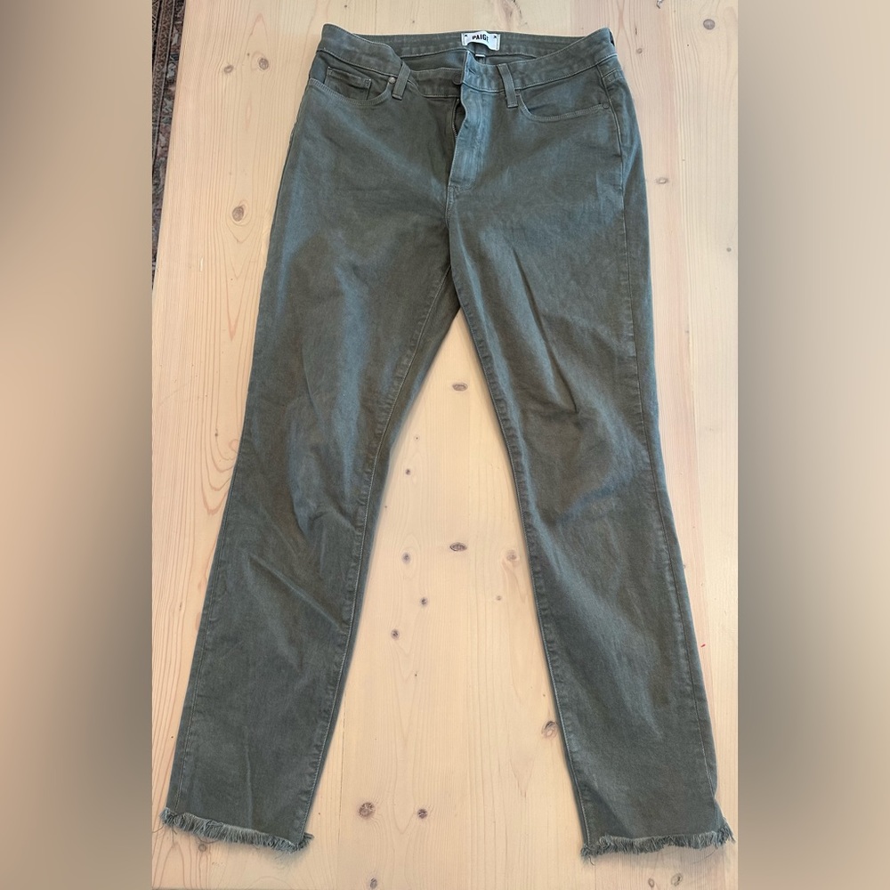 Paige Hoxton High Rise Ankle Peg, Size 30